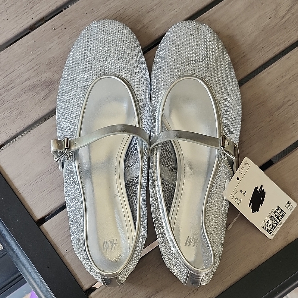 H&M Silver Women's Shoes